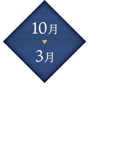 10月～3月冬の贅沢ふぐ料理